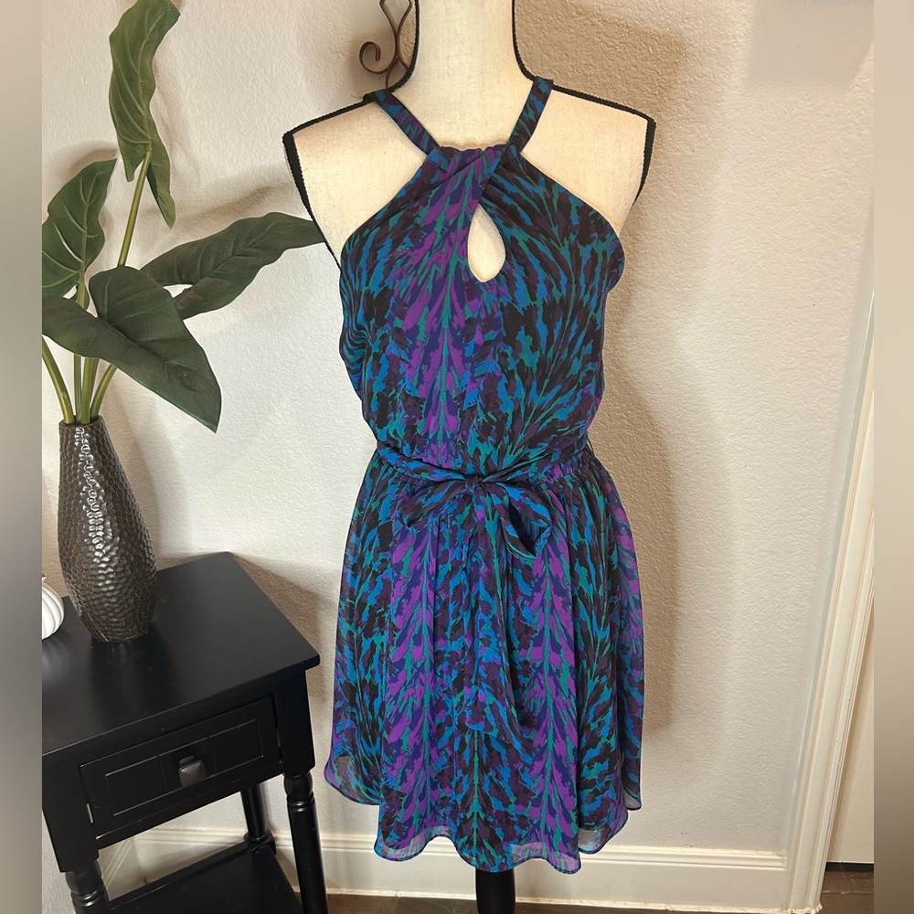 SMALL halter top mini by Express. Like new!